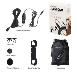LENSGO LYM-DM1 Double Single Microphone LENSGO LYM-DM1 Double Single Microphone
